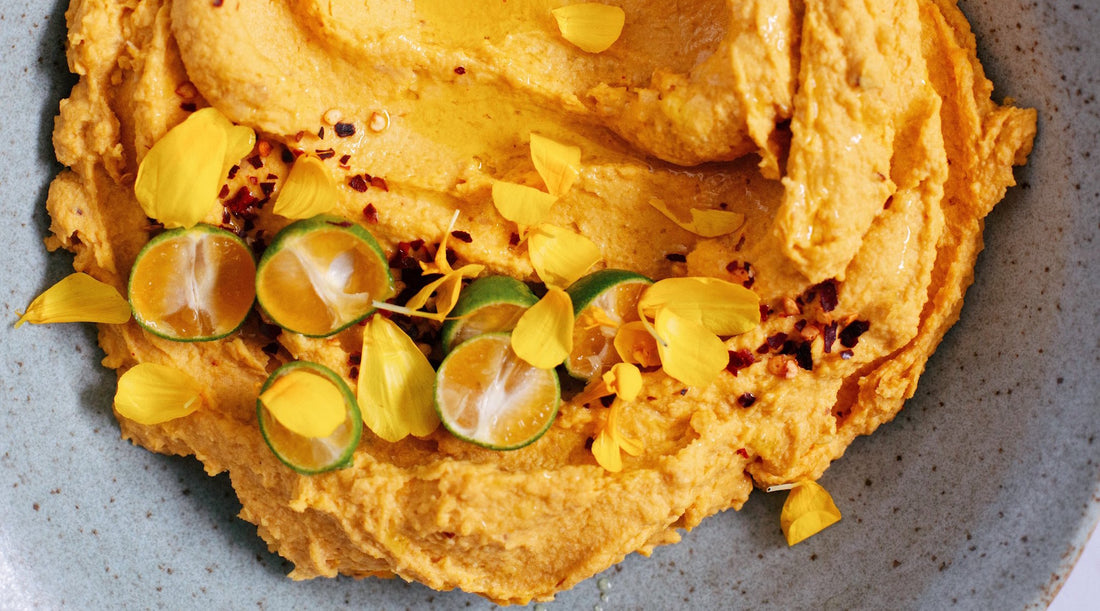 Warm Kabocha Squash Hummus