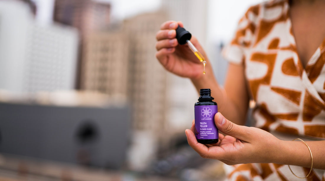 FLOWER ESSENCES IN TRUTHTELLER