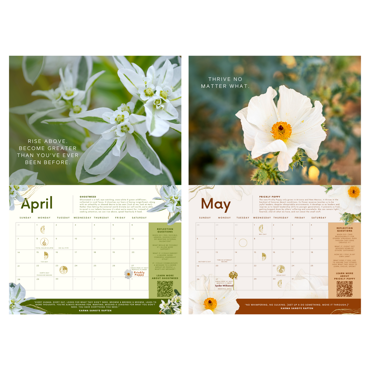 Flowerevolution Calendar