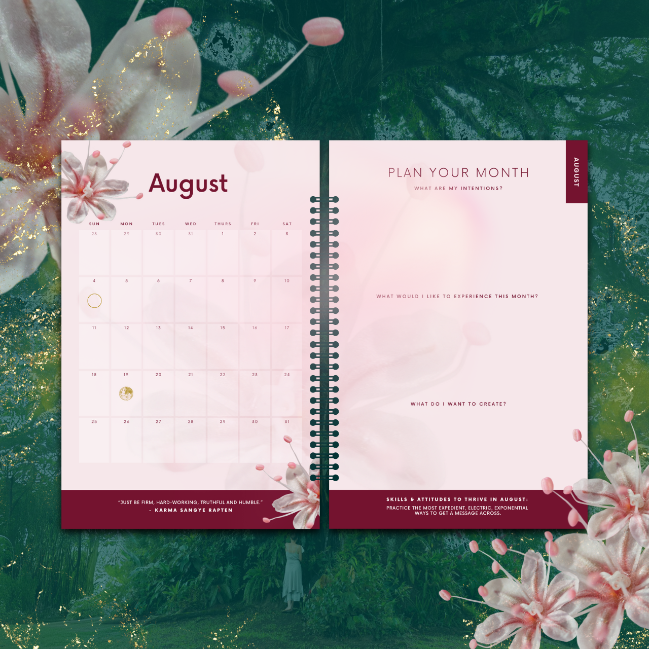 Wood Dragon Finale Planner & Journal