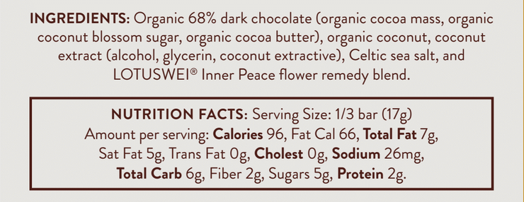 Coconut Salt Dark Chocolate