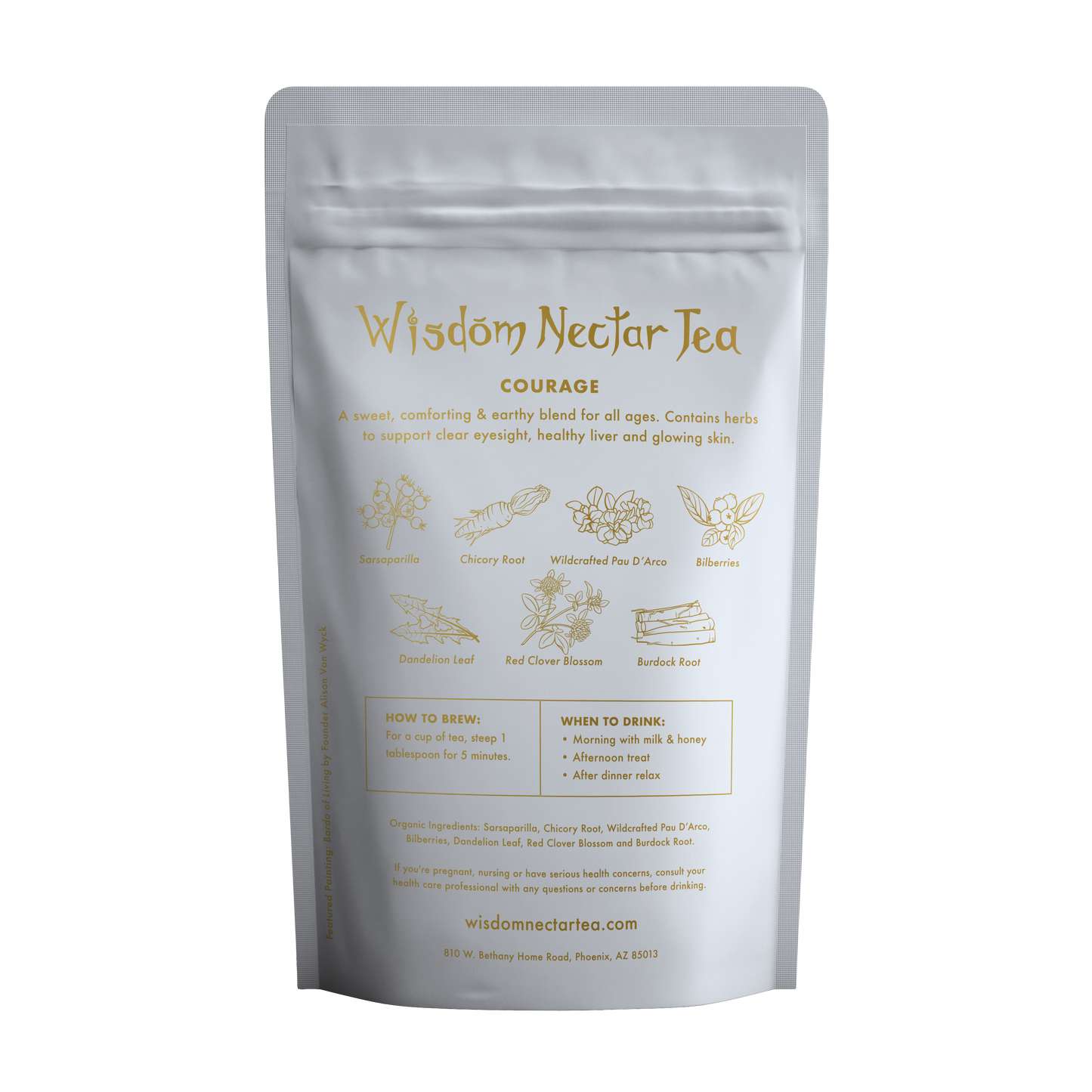 Wisdom Nectar: Courage Tea