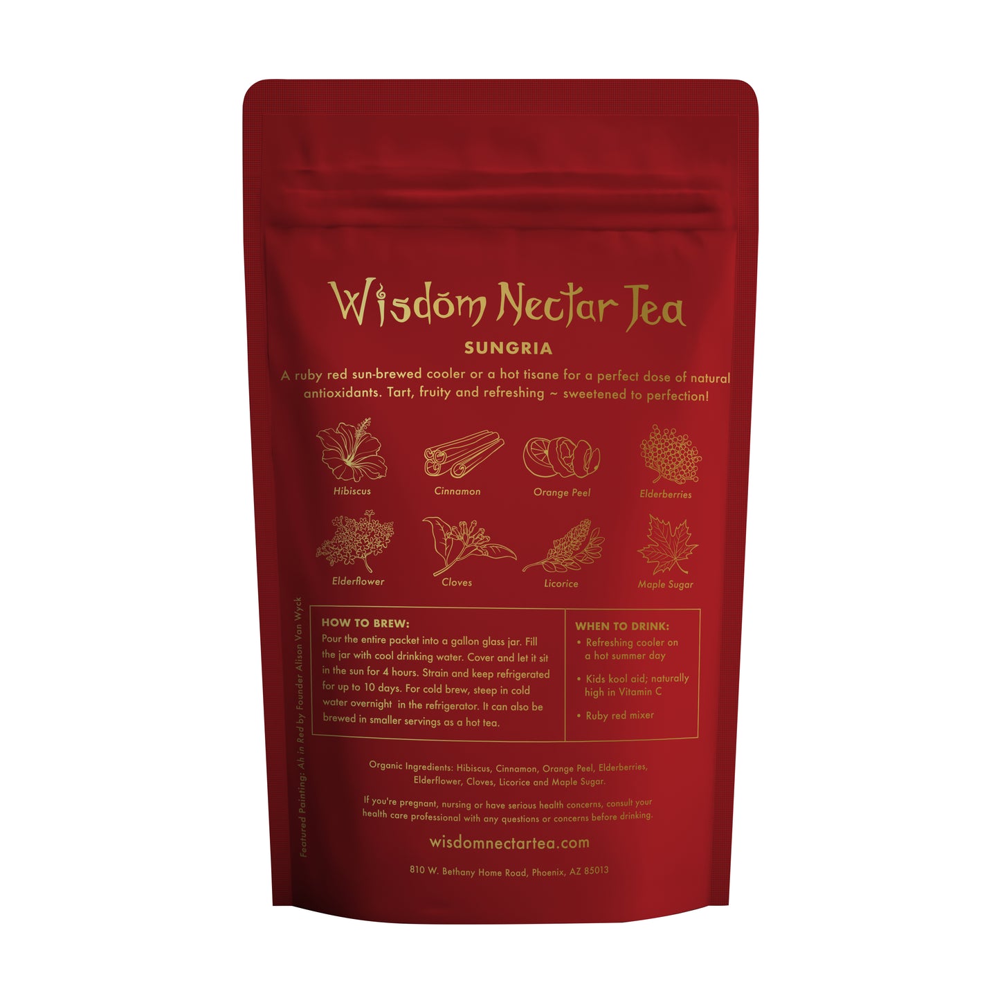 Wisdom Nectar: Sungria Tea
