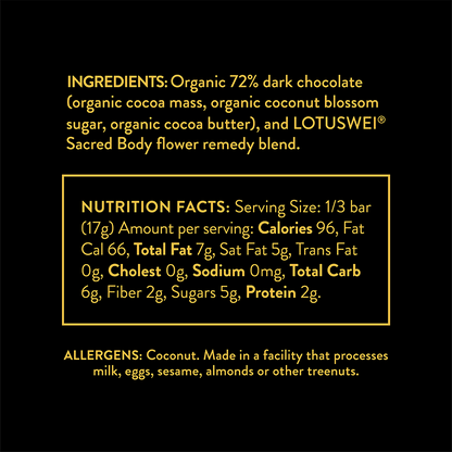 Sacred Body Dark Chocolate